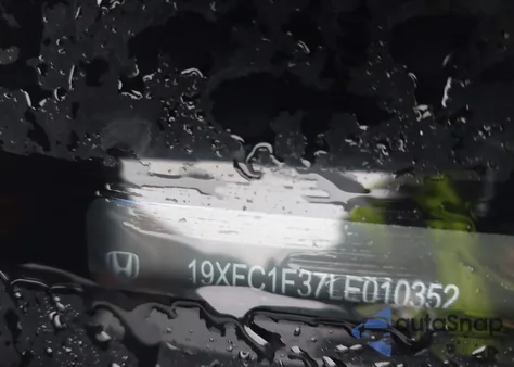 2020 Honda Civic Ex from USA, damaged, VIN 19XFC1F37LE010352